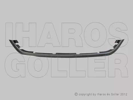 Nissan Micra (K13) 2013.06.01-2017.02.01 Króm díszléc, első lökhárítóácshoz (11Z0)