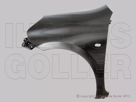 Nissan Micra (K13) 2013.06.01-2017.02.01 Első sárvédő bal, oldalvillogós  (157W)