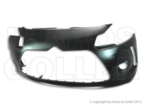 Citroen DS3 2010.03.01- Első lökhárító alapozott, díszléclyuk nélkül (07TC)
