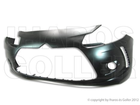 Citroen DS3 2010.03.01- Első lökhárító alapozott, díszléclyukkal (07TD)