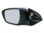   Nissan Qashqai J11 2013.12.01-2017.02.01 Visszapillantó tükör bal elektromos  állítás, domború fűthető alapozott villogós elektromos behajtható. (19AI)