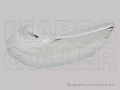 Nissan Frontier 1998.01.01-2004.12.31 Első lökhárító sarok bal króm (-01.11) (1B66)