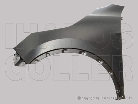 Nissan Qashqai J11 2013.12.01-2017.02.01 Első sárvédő bal, nem oldalvillogós (13IH)