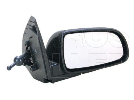 Chevrolet Aveo SedanT250 2006.01.01-2011.09.30 Visszapillantó tükör jobb, bowdenes állítható, domborúkróm (11J2)