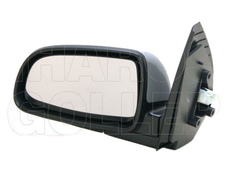 Chevrolet Aveo SedanT250 2006.01.01-2011.09.30 Visszapillantó tükör bal, elektromos  állítás, domború, fűthető, fekete (11J3)