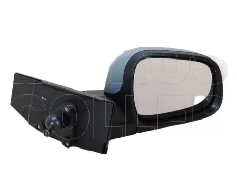 Chevrolet Spark M300 2010.03.01- Visszapillantó tükör jobb, bowdenesállítható, alapozott, domború, (04P6)