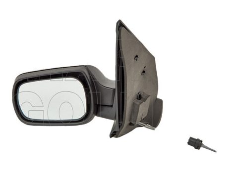 Ford Fiesta 2002.04.01-2005.09.30 Visszapillantó tükör bal, bowdenes állítható (0MKF)