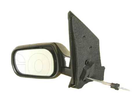 Ford Fiesta 2002.04.01-2005.09.30 Visszapillantó tükör bal, bowdenes állítható,fényezendő (0FED)