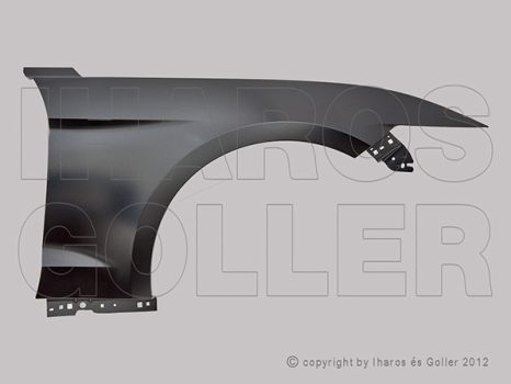 Ford Mustang 2014.01.01-2018.04.30 Első sárvédő jobb (oldalvill. és díszl.lyuk nélk.) (1B21)