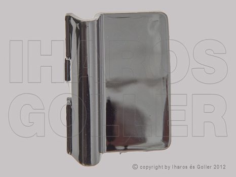 Ford Kuga 2013.01.01-2016.10.01 Vonószemborítás első lökhárítóhoz, fényes fekete (185R)