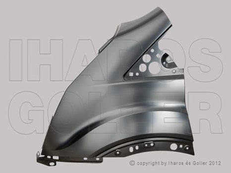 Ford Transit 2014.05.01-2019.05.19 Első sárvédő bal, nem oldalvillogós (17UG)