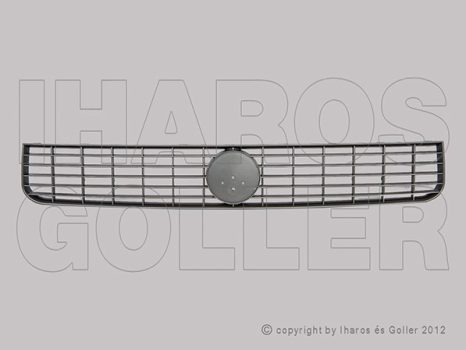 Fiat Grande Punto 2005.10.01-2009.11.30 Hűtődíszrács ezüstszürke (1HTC)