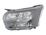   Ford Transit 2014.05.01-2019.05.19 fényszóró H7/H15 bal napp.f. fekete házas (motorral) AYFAR (21YX)