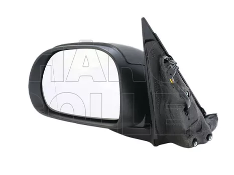 Fiat 500L 2012.03.06-2017.05.01 Visszapillantó tükör bal, fekete, elektromos  állítás, aszférikus, fűthető (05WJ)