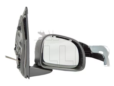 Fiat Panda 2012.01.01- Visszapillantó tükör jobb, bowdenes állítható, domború, fényezendő (11XZ)