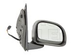   Fiat Panda 2012.01.01- Visszapillantó tükör jobb elektromos  állítás, fűthető, hőmérős , domború (11Y4)