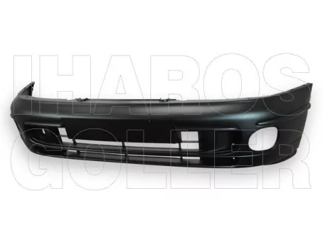 Fiat Brava 1995.10.01-2001.12.31 Első lökhárító borítás fekete (ködlámpás) (0SF3)