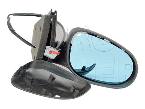 Fiat Croma 3 2005.06.01-2010.02.28 Visszapillantó tükör jobb, elektromos  állítás, fűthető, domború, fényezendő, behajtható. (11Z8)