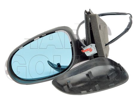 Fiat Croma 3 2005.06.01-2010.02.28 Visszapillantó tükör bal, elektromos  állítás, fűthető, domború, fényezendő, hőmérős , behajtható. (11Z9)