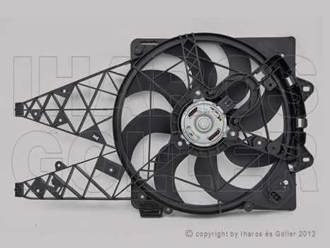 Alfa-Romeo Giulietta 2010.04.01-2016.05.30 Hűtőventilátor kpl. (1.4T,1.6d,2.0d) (1LIC)