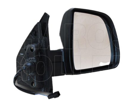 Fiat Doblo 2009.09.01-2014.12.31 Visszapillantó tükör jobb, bowdenes állítható, domború, villogós,alapozott (szgk) (041M)