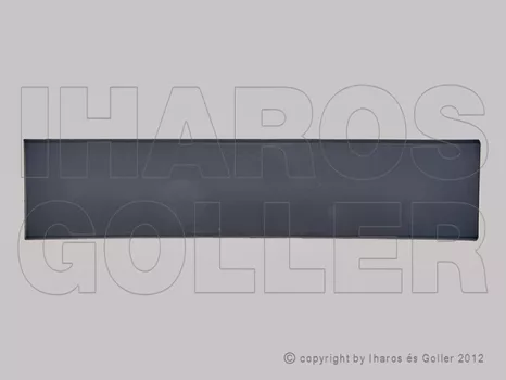 Citroen Jumper 2006.07.01-2013.12.31 Hátsó pillangó ajtó díszléc jobb (19NC)