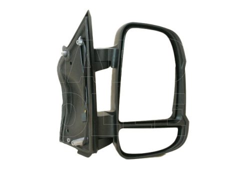 Citroen Jumper 2006.07.01-2013.12.31 Visszapillantó tükör kézi, domború, fehér villogó,övid kar jobb (0RSI)