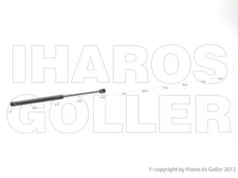 Audi TT 1998.09.01-2007.12.31 Gázrugó csomagtér ajtóhoz (spoiler nélkül) (02HZ)