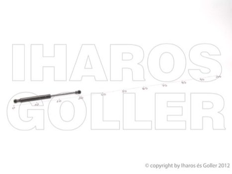 Alfa-Romeo 159 2005.09.01-2012.12.31 Gázrugó csomagtér ajtóhoz (02I2)