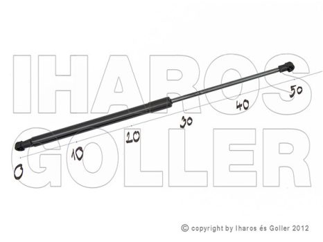 Citroen C1 2014.03.01- Gázrugó csomagtér ajtó üveghez (190N) (1ISG)