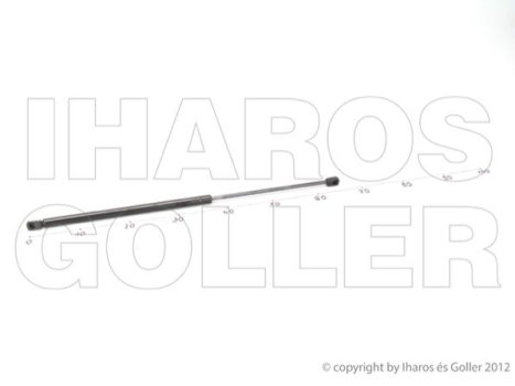 Citroen C4 Picasso 2006.10.01-2010.10.31 Gázrugó csomagtér ajtóhoz (nyitható üveges) (02IY)