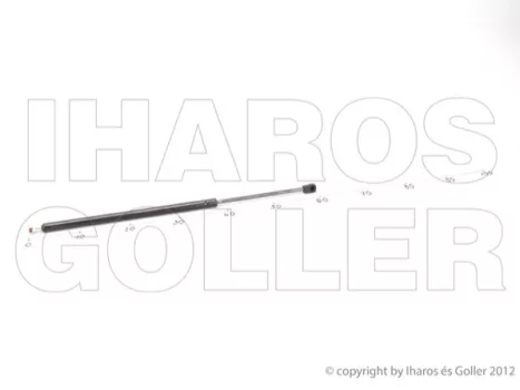 Citroen C4 Picasso 2006.10.01-2010.10.31 Gázrugó csomagtér ajtóhoz (fix üveges GRAND) (02J0)