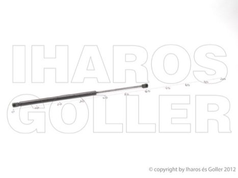 Citroen Nemo 2008.02.01- Gázrugó csomagtér ajtóhoz (02J2)