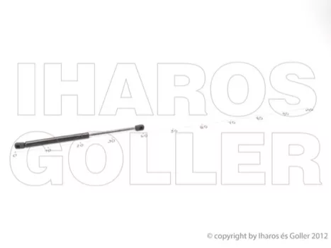 Chevrolet Aveo T200 2003.01.01-2007.12.31 Gázrugó csomagtér ajtóhoz (5 ajtós) (02J5)