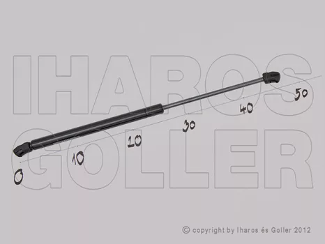 Ford Ka 1996.09.01-2009.01.31 Gázrugó csomagtér ajtóhoz (135H)