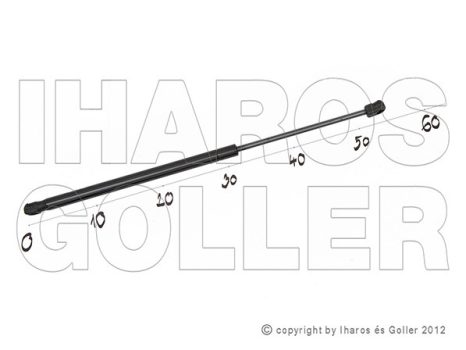 Mercedes B (W246) 2011.11.01 Gázrugó csomagtér ajtóhoz (540Nm) (1PVB)