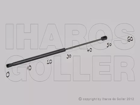 Opel Astra J/2 2012.09.01-2015.05.30 Gázrugó csomagtér ajtóhoz (Kombi) (1809)