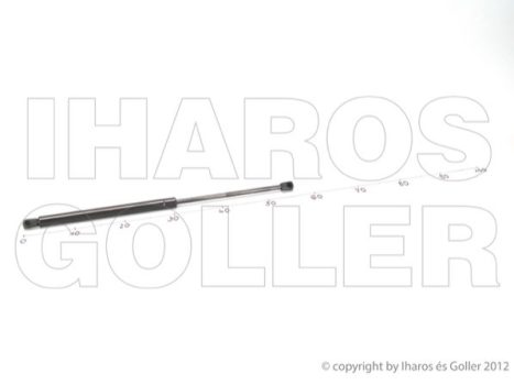 Renault Megane 2002.09.01-2005.12.31 Gázr. (csomagtér ajtó teleszkóp külön nyíló üveg) (01GG)