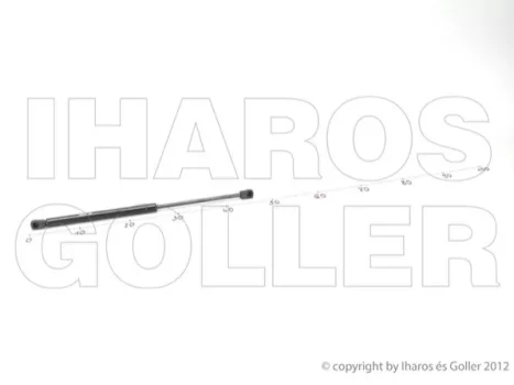 Skoda Fabia 1999.08.01-2007.04.30 Gázrugó (csomagtér ajtó teleszkóp) (01GL)