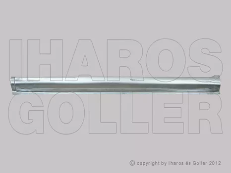 Opel Agila 1999.09.01-2003.12.31 Küszöb borítás alsóész (végek nélkül) bal (1E7W)