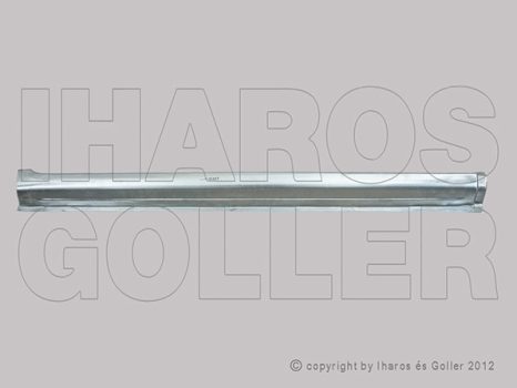 Opel Agila 1999.09.01-2003.12.31 Küszöb borítás alsóész (végek nélkül) jobb (1E7X)