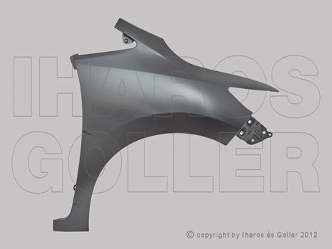 Honda Jazz 2015.01.01-2017.12.31 Első sárvédő jobb (13H1)