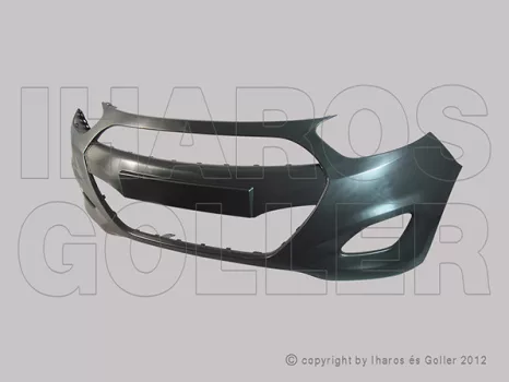 Hyundai I10 2008.05.01-2013.10.31 Első lökhárító fényezendő 11.01-től (12JB)