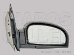   Hyundai Getz 2002.09.01-2006.10.31 Külső tükör jobb, el.állíth., domború, (123Y)