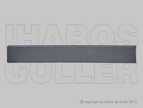 Citroen Jumper 2006.07.01-2013.12.31 Tolóajtó díszléc, köz.-hossz. teng.táv bal (18M7)