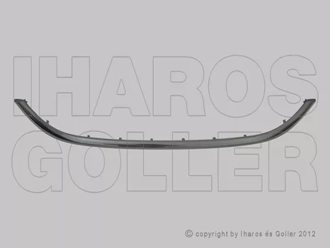 Fiat Tipo 2015.11.01- Hűtődíszrács alatti díszléc, fekete (1A5W)