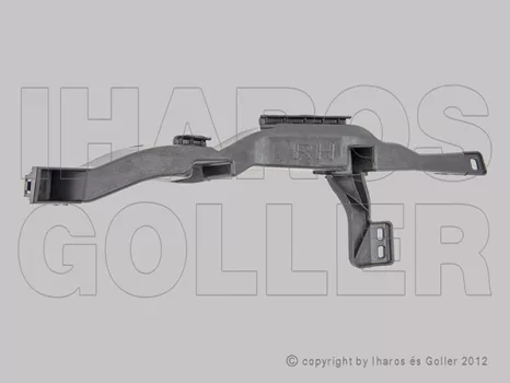 Opel Astra K/1 2015.06.01-2019.07.02 Első lökhárító tartó jobb fényszóró alattiész (1E6E)