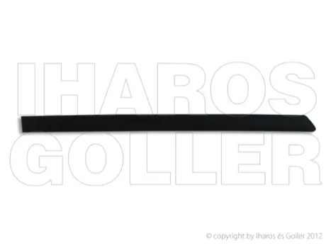 Opel Corsa C Combo 2000.09.01-2011.08.31 Hátsó ajtó (oldalfalra is) díszléc jobb, fekete (0UAB)