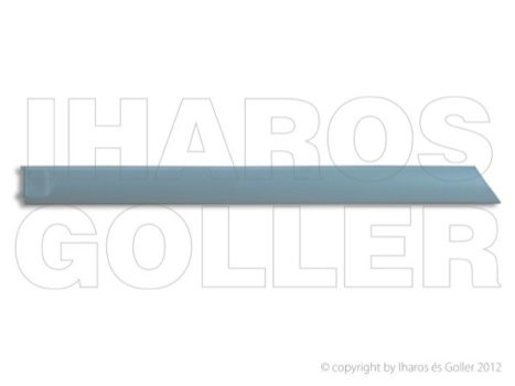 Ford Escort 1995.03.01-2001.09.30 Hátsó ajtódíszléc jobb, alapozott (4/5 ajtós)  (0I5P)