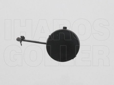 Ford Mondeo 2000.10.01-2007.03.31 Első lökhárító vonószem borítás, alapozott (012C)